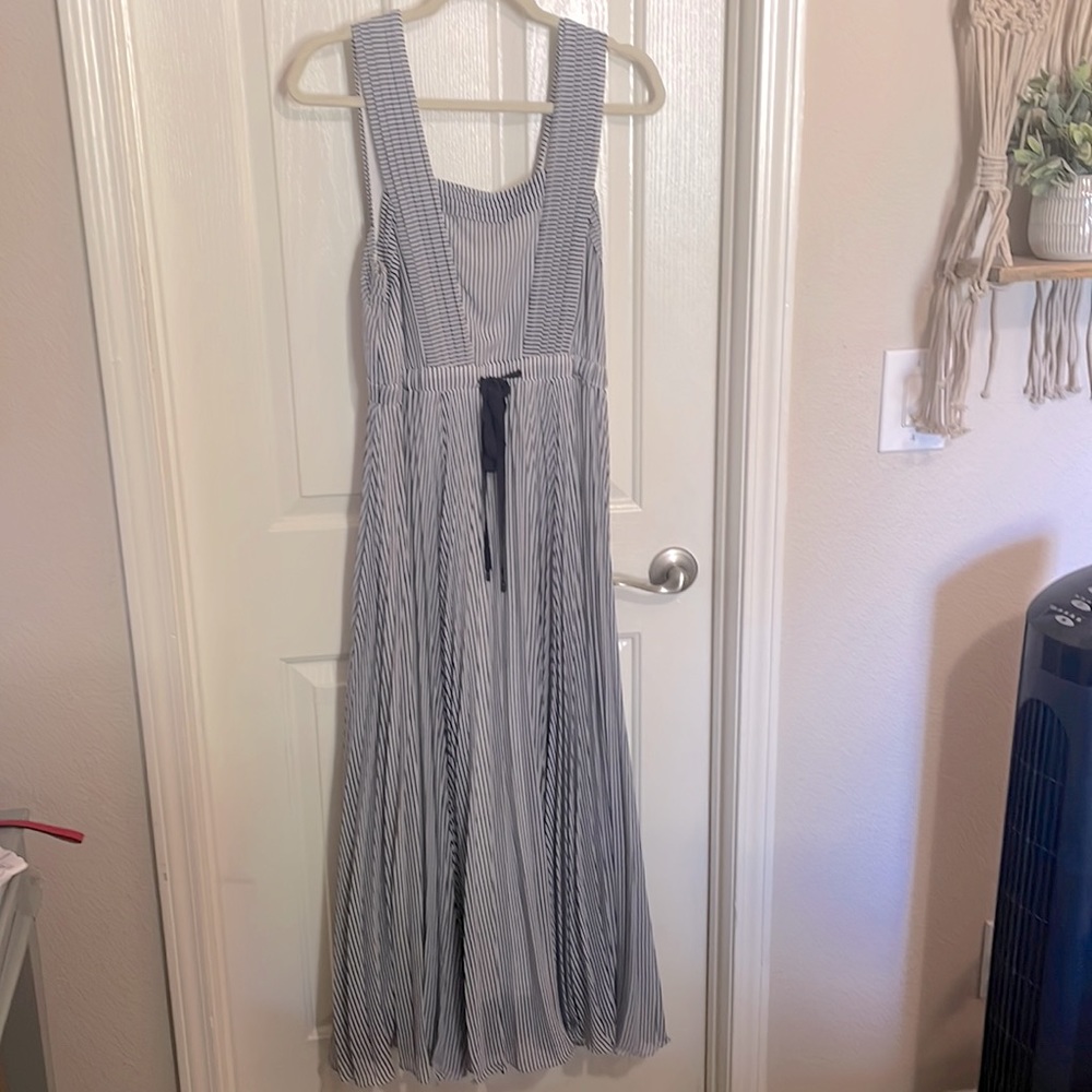 Beautiful Blue and White Maxi dress